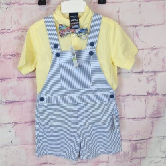NAUTICA 3 piece boys set 4t - Picture 2 of 5